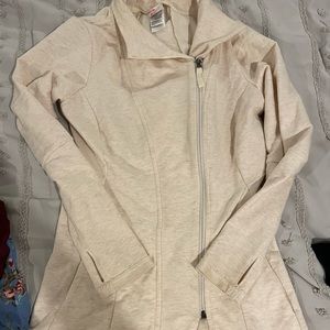 North face zip sweater